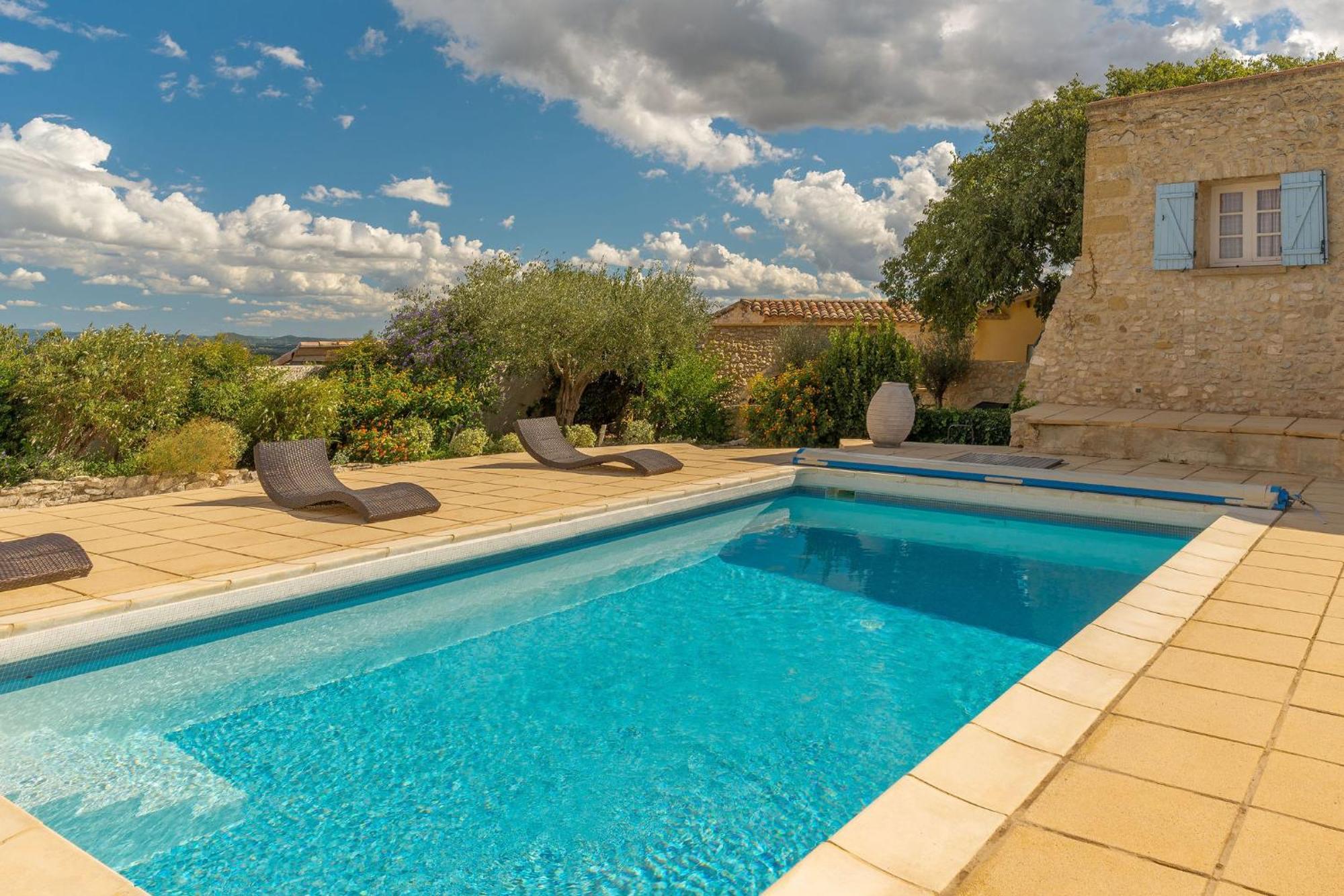 Les Calades Villa Lédenon Eksteriør bilde